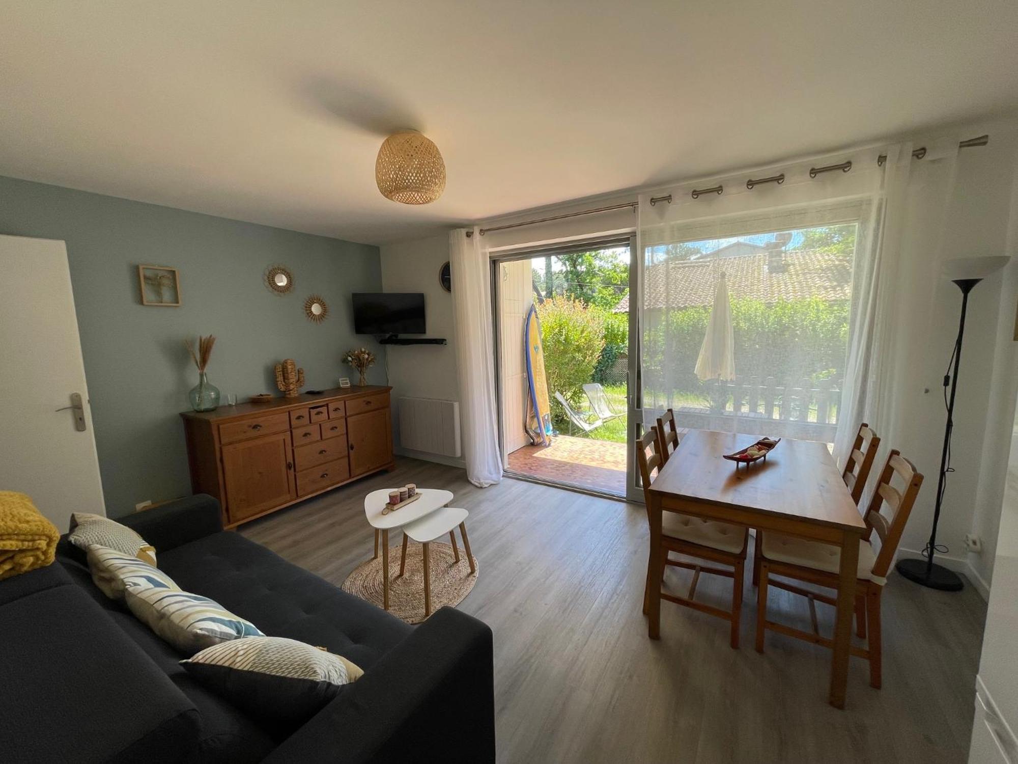 Avec Chambre, Terrasse Et Jardinet Proche Plage, Foret Pins, Piste Cyclable, *