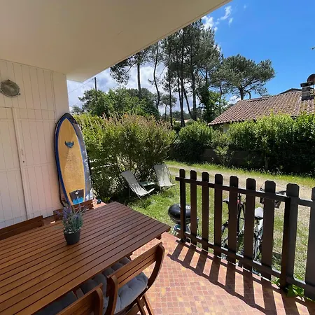 Appartement Avec Chambre, Terrasse Et Jardinet Proche Plage, Foret Pins, Piste Cyclable, Lac Mimizan Extérieur photo