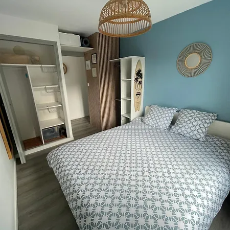 Appartement Avec Chambre, Terrasse Et Jardinet Proche Plage, Foret Pins, Piste Cyclable, Lac Mimizan Extérieur photo
