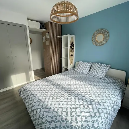 Appartement Avec Chambre, Terrasse Et Jardinet Proche Plage, Foret Pins, Piste Cyclable, Lac Mimizan Extérieur photo