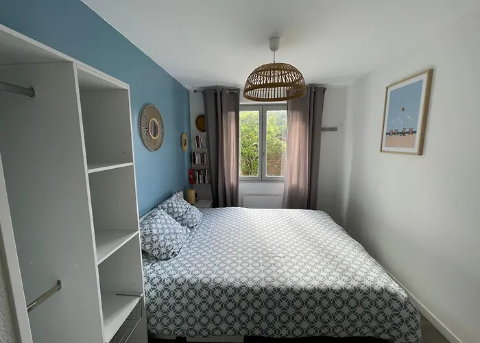 Appartement Avec Chambre, Terrasse Et Jardinet Proche Plage, Foret Pins, Piste Cyclable, Lac